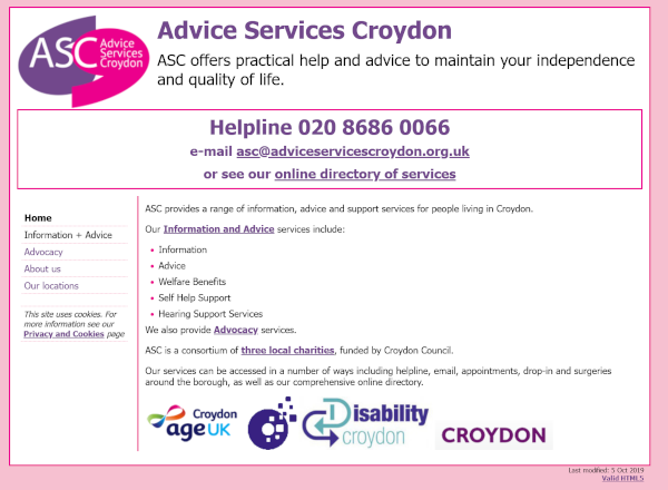 Advice Services Croydon