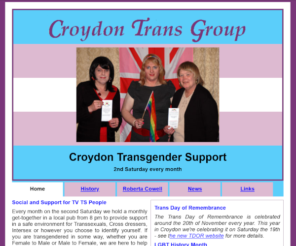 Croydon Trans Group (previous website)